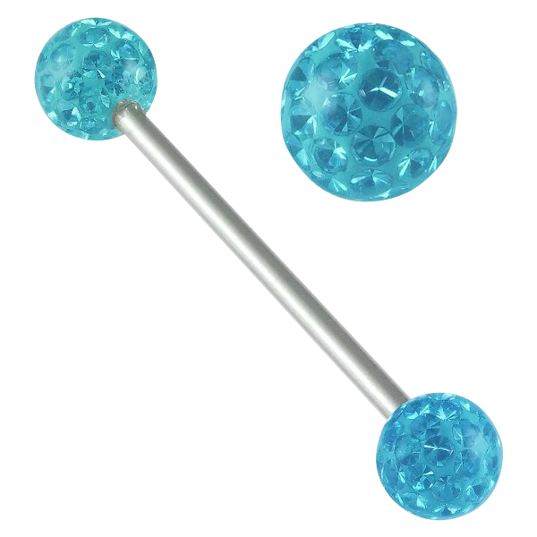 32mm long- surgical stainless steel Industrial barbells