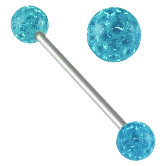 32mm long- surgical stainless steel Industrial barbells